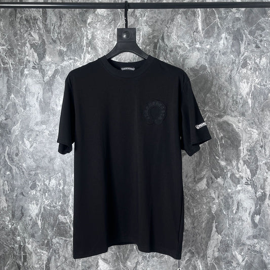 Chrome Heart T Shirts Croix Heavy Industry Embroidery Short Sleeve T-Shirt