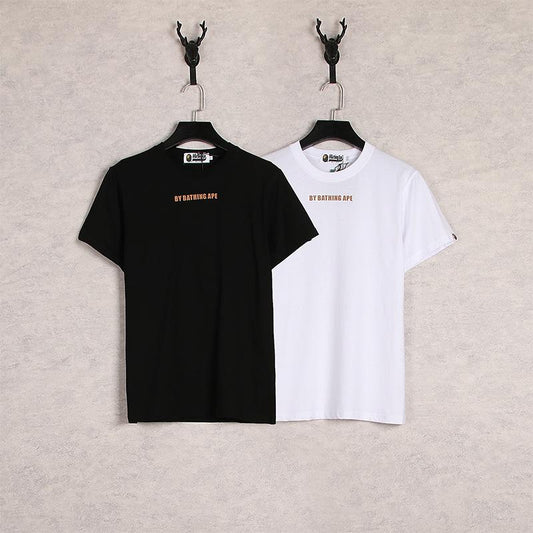 Bathing Ape T-Shirt Cartoon Round Neck Summer Printing Plus Size Short-Sleeved Casual T-shirt