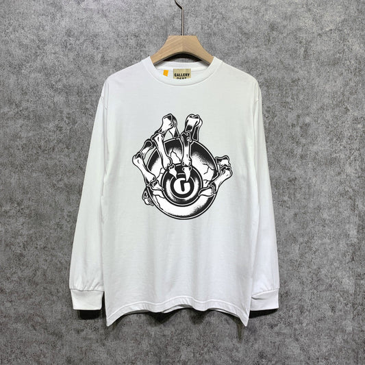 Gallery Dept Long Sleeved Shirt Fashion Brand Long Sleeve Long-Sleeved T-shirt Blouse
