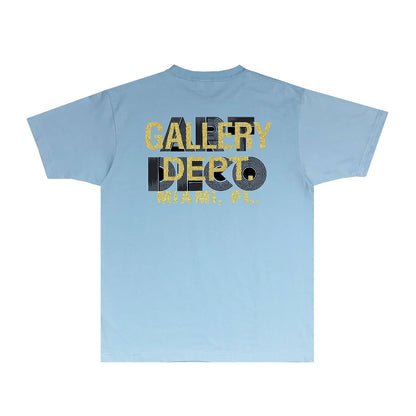 Gallery Dept T Shirt Retro Printed Loose Short-Sleeved Shirt (part2)