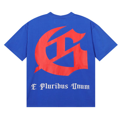 Godspeed T-shirts Road Supercar Printed Cotton Casual Short Sleeve Men and Women