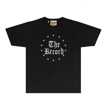 Gallery Dept T Shirt Retro Printed Loose Short-Sleeved Shirt