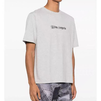 Palm Angels T-shirt Simple Letter Print Short Sleeve T-shirt