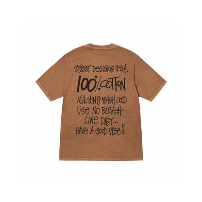 Stussy T-Shirts Casual Loose Couple T-Shirts
