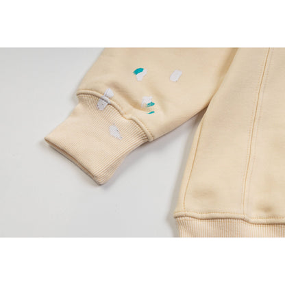 Gallery Dept Hoodie Splash Ink Letter Embroidered Hooded Sweater