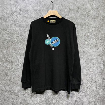 Gallery Dept Long Sleeved Shirt Fashion Brand Long Sleeve Long-Sleeved T-shirt Blouse