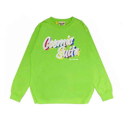 Gallery Dept Long Sleeved Shirt Fashion Brand Long Sleeve Long-Sleeved T-shirt Blouse
