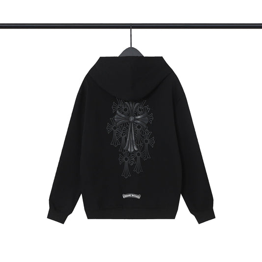Chrome Heart Hoodie Cross Hooded Jacket Casual Couple
