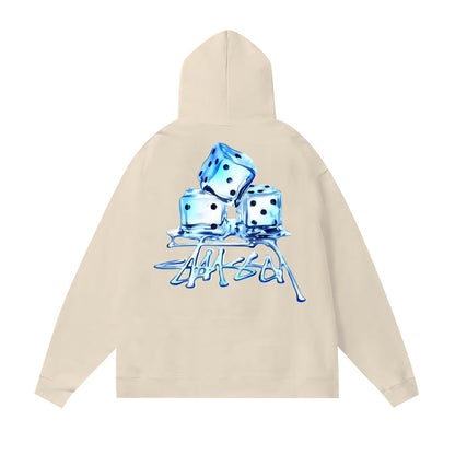 Stussy Hoodie Fall/Winter Fleece Hooded Sweater