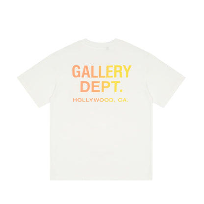 Gallery Dept T-shitrs Printed Short Sleeve Male and Female Large Size Couple Wear
