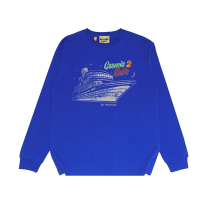 Gallery Dept Long Sleeved Shirt Fashion Brand Long Sleeve Long-Sleeved T-shirt Blouse