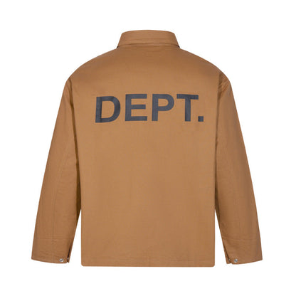 Gallery Dept Jacket Micro Label Alphabet Slogan Coach Jacket
