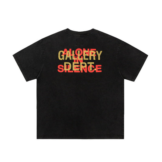Gallery Dept T-shitrs Summer Printed Short Sleeve plus Size Half Sleeve