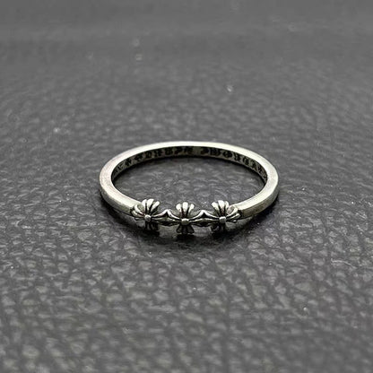 Chrome Heart Ring Ring Hip Hop Classic