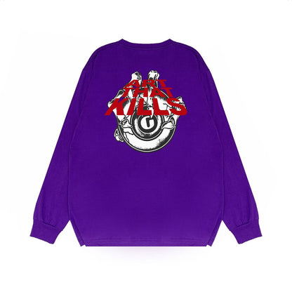 Gallery Dept Long Sleeved Shirt Fashion Brand Long Sleeve Long-Sleeved T-shirt Blouse
