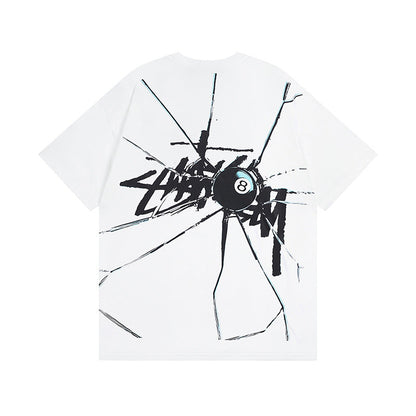 Stussy T-Shirts Casual Loose Couple T-Shirts