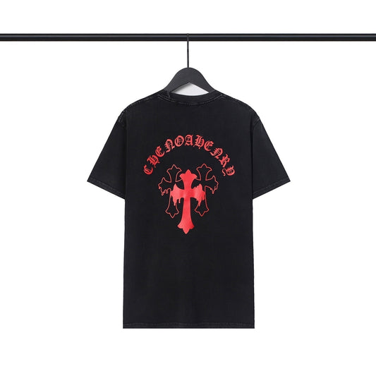 Chrome Heart T Shirts College Wind Croix Premium T-Shirt Cross