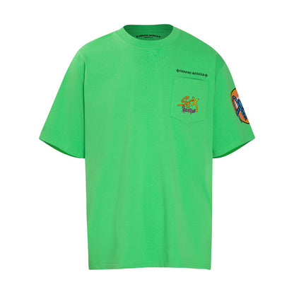 Chrome Heart T Shirts Croix Sex Records Graffiti Short Sleeve