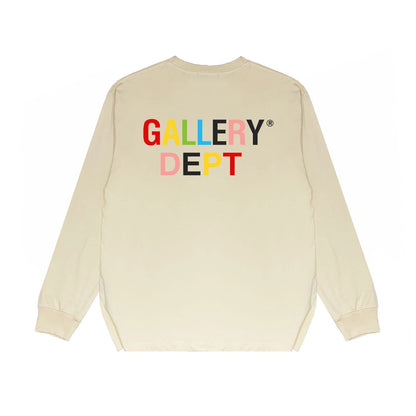 Gallery Dept Long Sleeved Shirt Fashion Brand Long Sleeve Long-Sleeved T-shirt Blouse