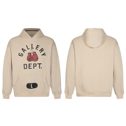 Gallery Dept Hoodie Gloves Alphabet Print Hoodie Sweater