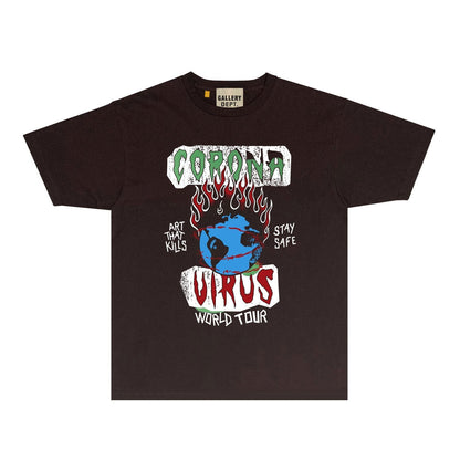 Gallery Dept T Shirts European And American Tee Shirt Short Sleeve T-Shirt Blouse