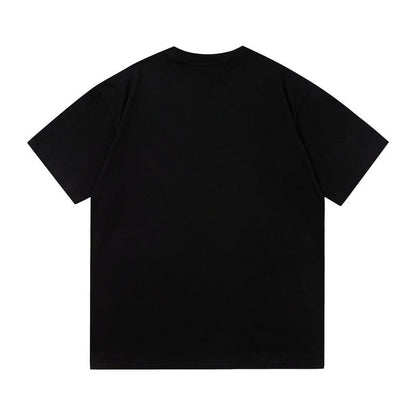 Gallery Dept T-Shirt Hand Painted Splash Ink Letter Print Short Sleeve T-Shirt