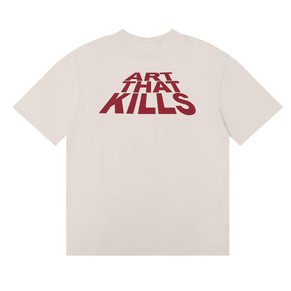 Gallery Dept T Shirt Gallery Dept Printed Short Sleeve T-shirt Loose BF Men and Women Base Tee