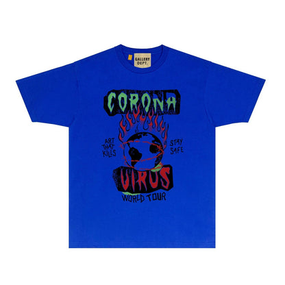 Gallery Dept T Shirts European And American Tee Shirt Short Sleeve T-Shirt Blouse