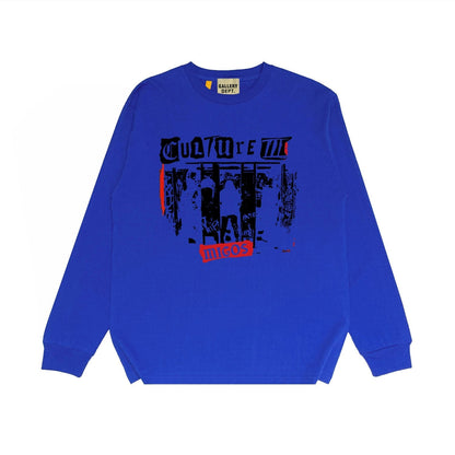 Gallery Dept Long Sleeved Shirt Fashion Brand Long Sleeve Long-Sleeved T-shirt Blouse
